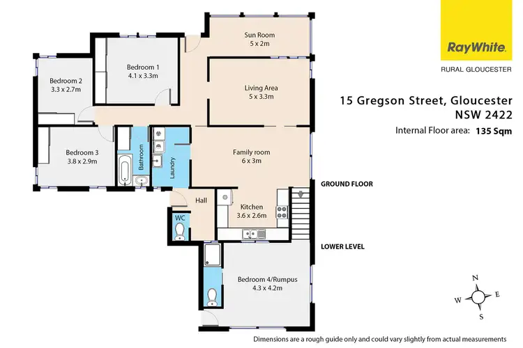 Floorplan of Homely house listing, 15 Gregson Street, Gloucester NSW 2422