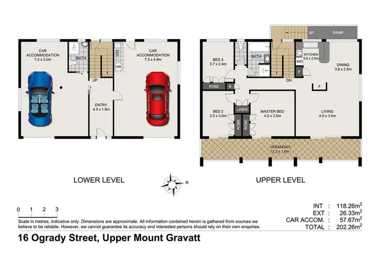 Floorplan of Homely house listing, 16 O'Grady Street, Upper Mount Gravatt QLD 4122