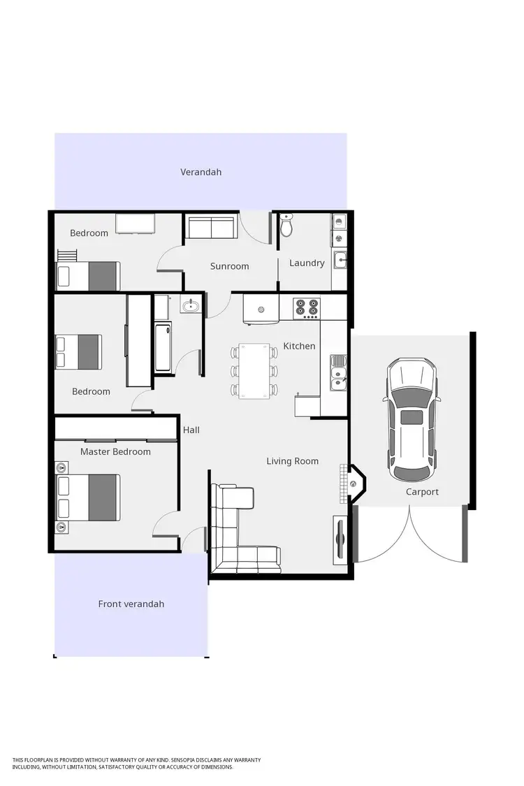 Floorplan of Homely house listing, 150 Burrows Street, Mildura VIC 3500