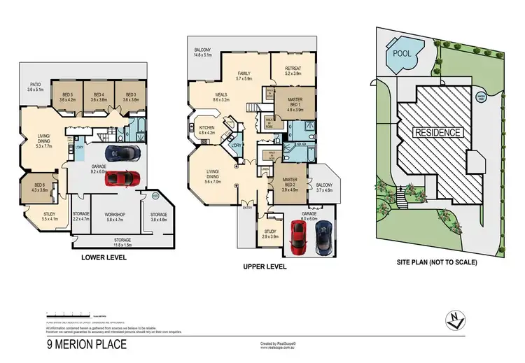 Floorplan of Homely house listing, 9 Merion Place, Carindale QLD 4152