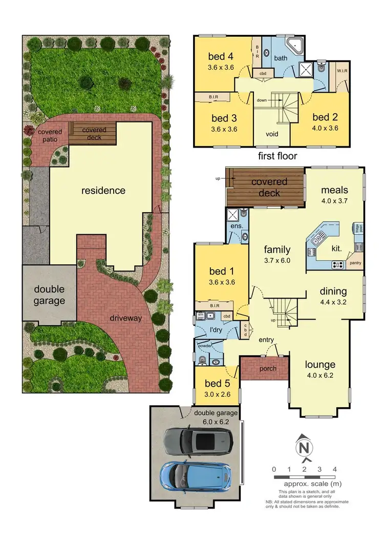 Floorplan of Homely house listing, 11 Page Court, Mulgrave VIC 3170