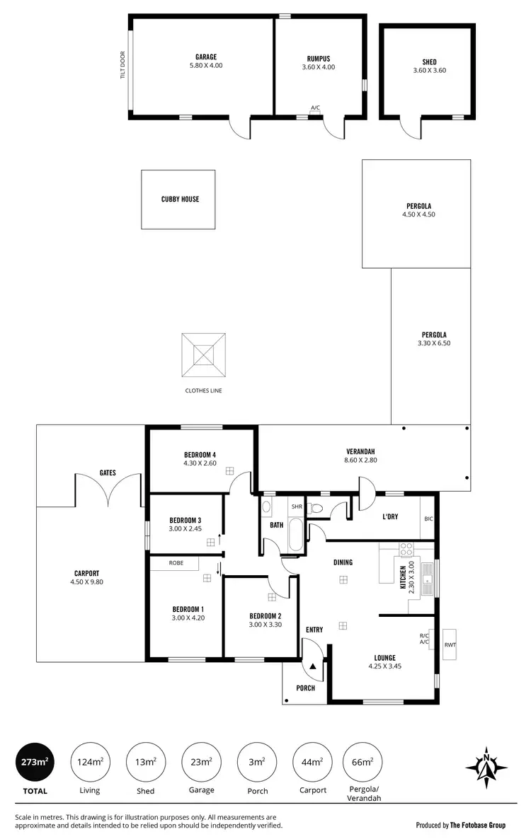 Floorplan of Homely house listing, 10 Glen Rovala Street, Brahma Lodge SA 5109