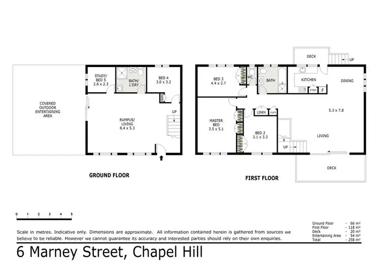 Floorplan of Homely house listing, 6 Marney Street, Chapel Hill QLD 4069