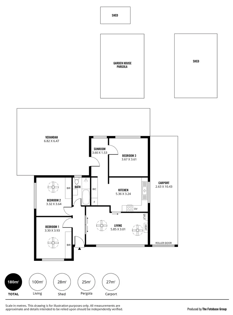 Floorplan of Homely house listing, 15 Bowran Avenue, Klemzig SA 5087