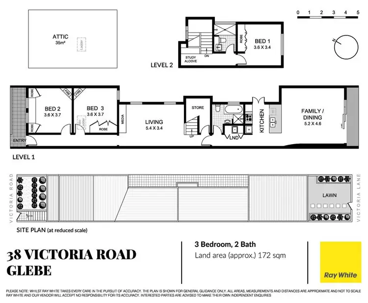 Floorplan of Homely house listing, 38 Victoria Road, Glebe NSW 2037