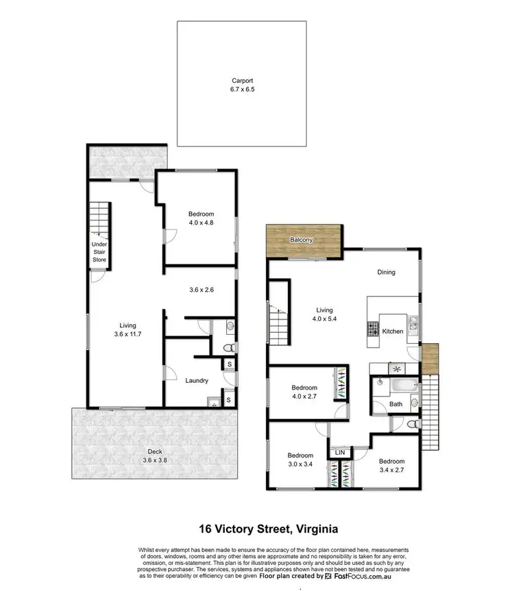 Floorplan of Homely house listing, 16 Victory Street, Virginia QLD 4014