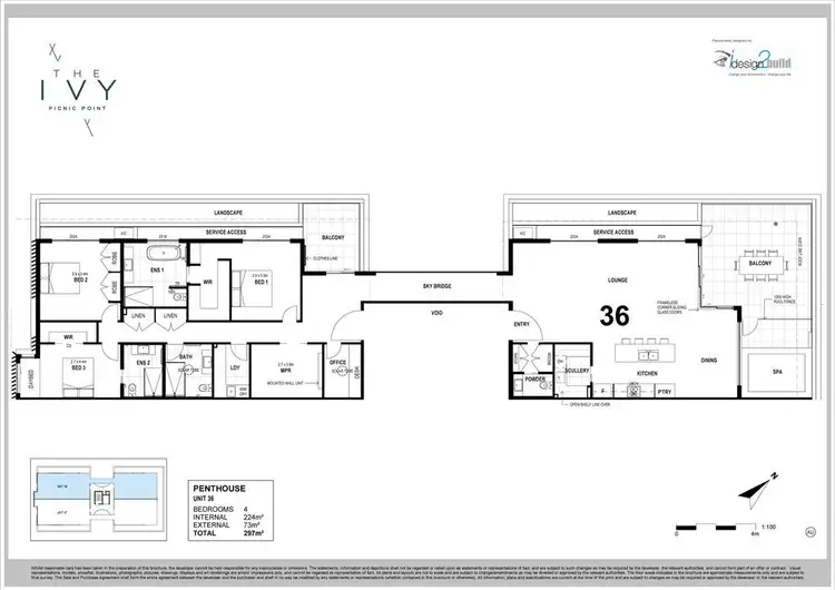 Floorplan of Homely unit listing, 36/26-28 Picnic Point Esplanade, Maroochydore QLD 4558