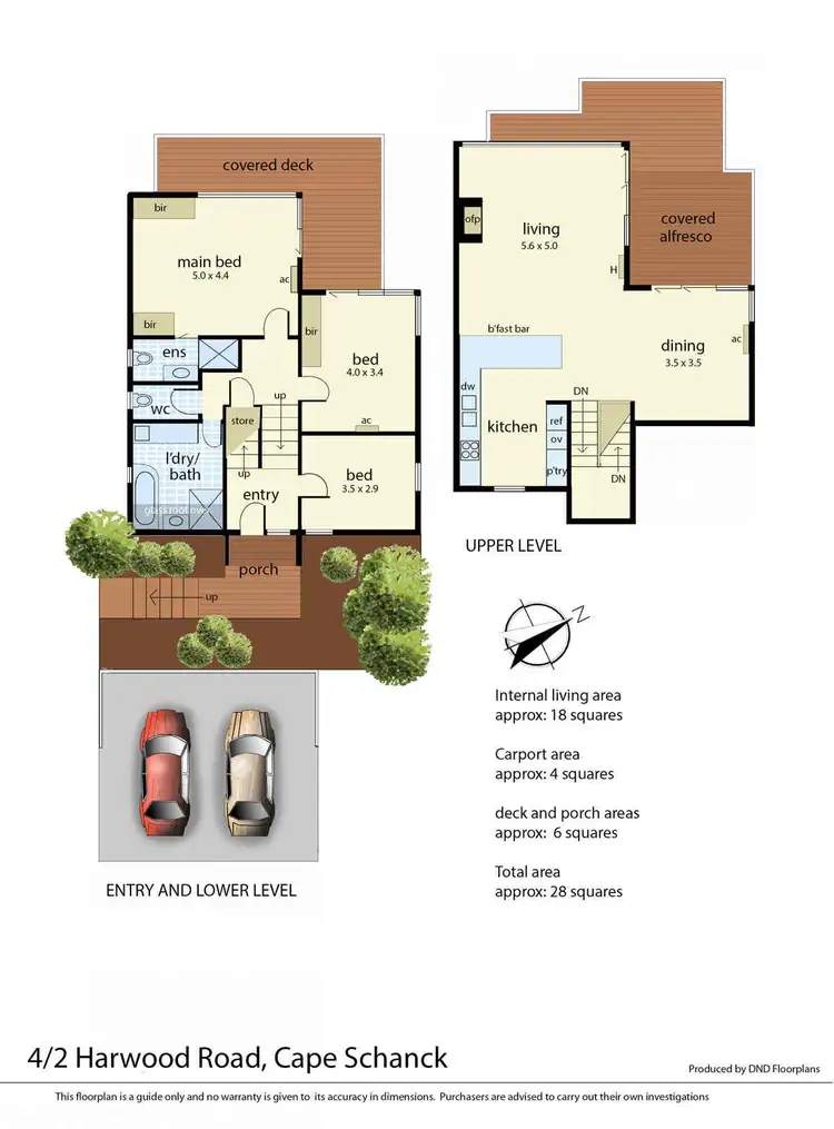 Floorplan of Homely unit listing, 4/2 Harwood Road, Cape Schanck VIC 3939