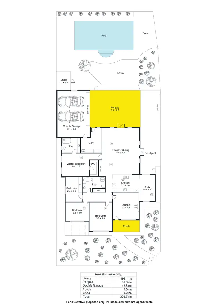 Floorplan of Homely house listing, 100 Caulfield Avenue, Clarence Gardens SA 5039