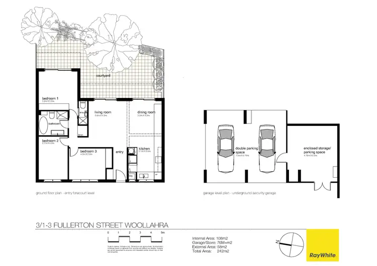 Floorplan of Homely apartment listing, 3/1-3 Fullerton Street, Woollahra NSW 2025