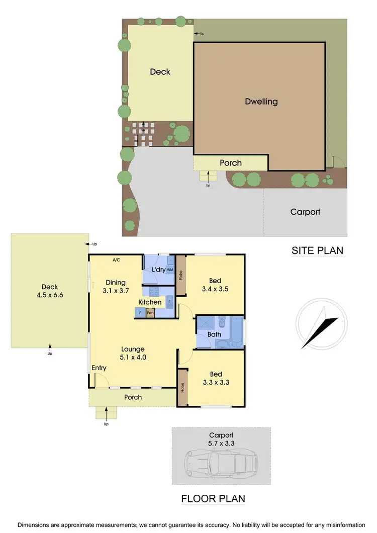 Floorplan of Homely unit listing, 2/80 Torbay Street, Macleod VIC 3085