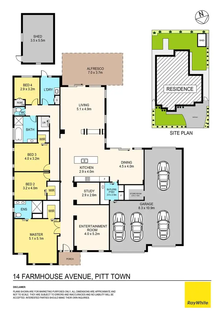 Floorplan of Homely house listing, 14 Farmhouse Avenue, Pitt Town NSW 2756