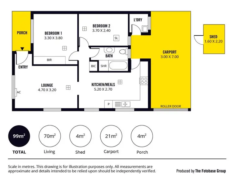 Floorplan of Homely house listing, 1/3 Jones Street, Nailsworth SA 5083