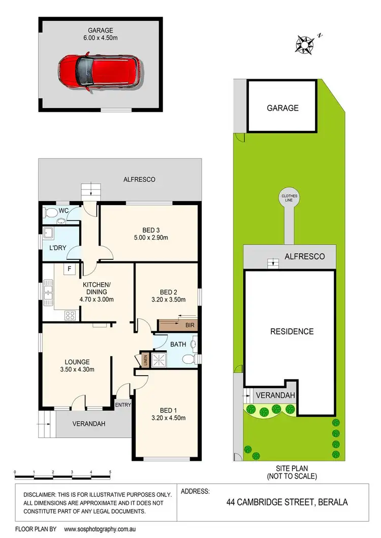 Floorplan of Homely house listing, 44 Cambridge Street, Berala NSW 2141