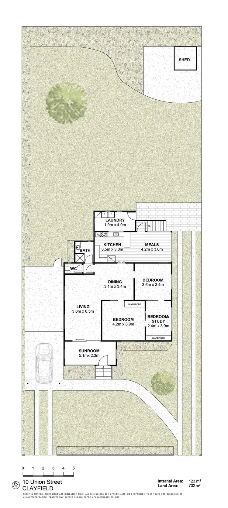 Floorplan of Homely house listing, 10 Union Street, Clayfield QLD 4011