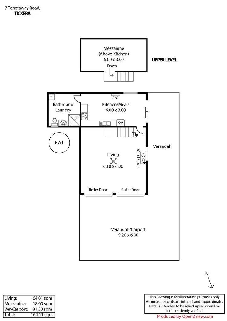 Floorplan of Homely house listing, 7 Tonetaway Road, Tickera SA 5555