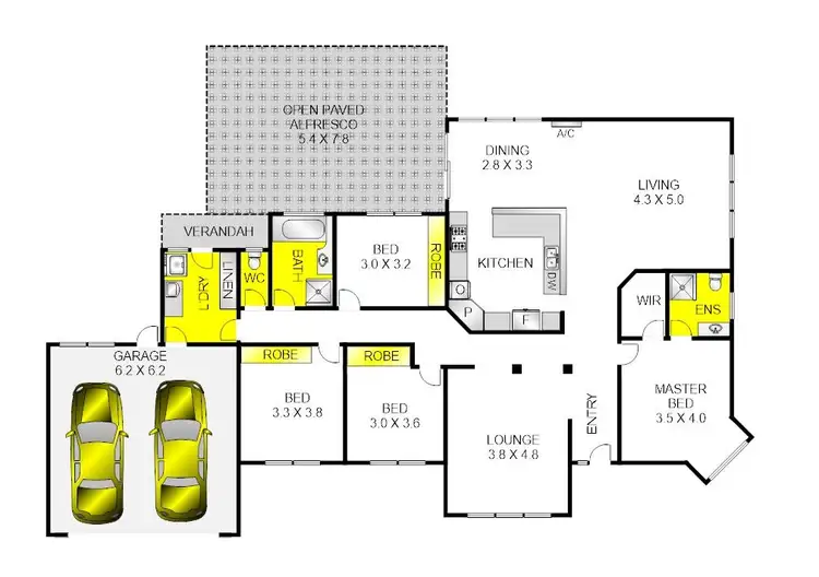 Floorplan of Homely house listing, 15 Balagundi Drive, Lara VIC 3212