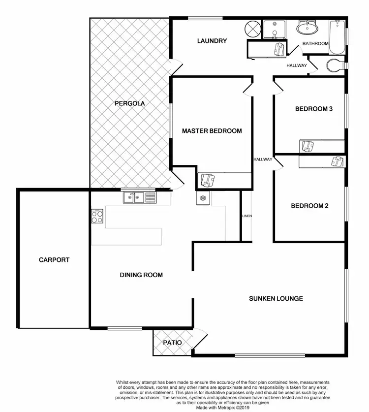 Floorplan of Homely house listing, 169 Yolanda Drive, Annandale QLD 4814