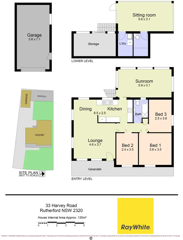 Floorplan of Homely house listing, 33 Harvey Road, Rutherford NSW 2320