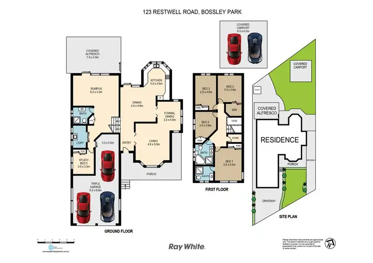 Floorplan of Homely house listing, 123 Restwell Road, Bossley Park NSW 2176