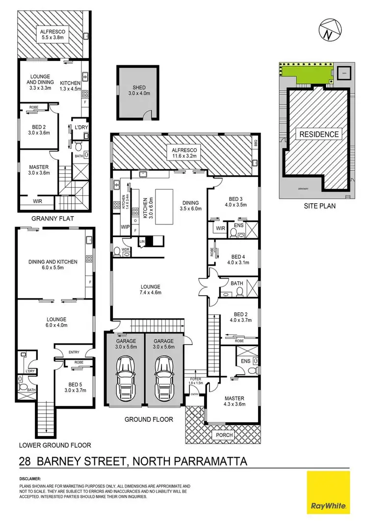 Floorplan of Homely house listing, 28 Barney Street, North Parramatta NSW 2151