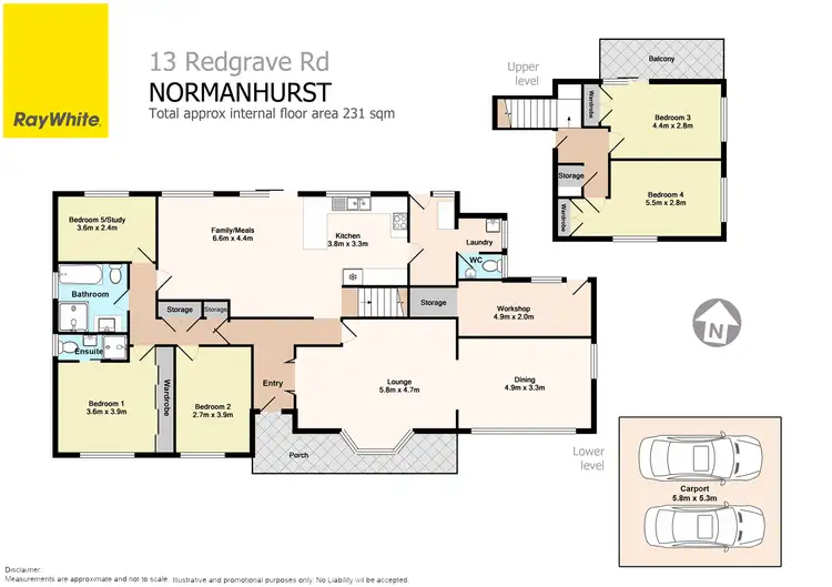 Floorplan of Homely house listing, 13 Redgrave Road, Normanhurst NSW 2076