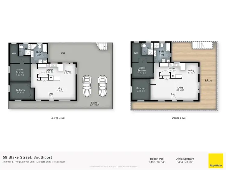 Floorplan of Homely block of units listing, 59 Blake Street, Southport QLD 4215