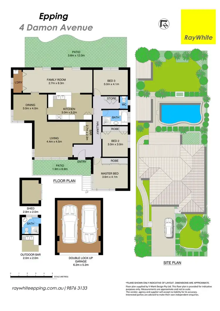Floorplan of Homely house listing, 4 Damon Avenue, Epping NSW 2121