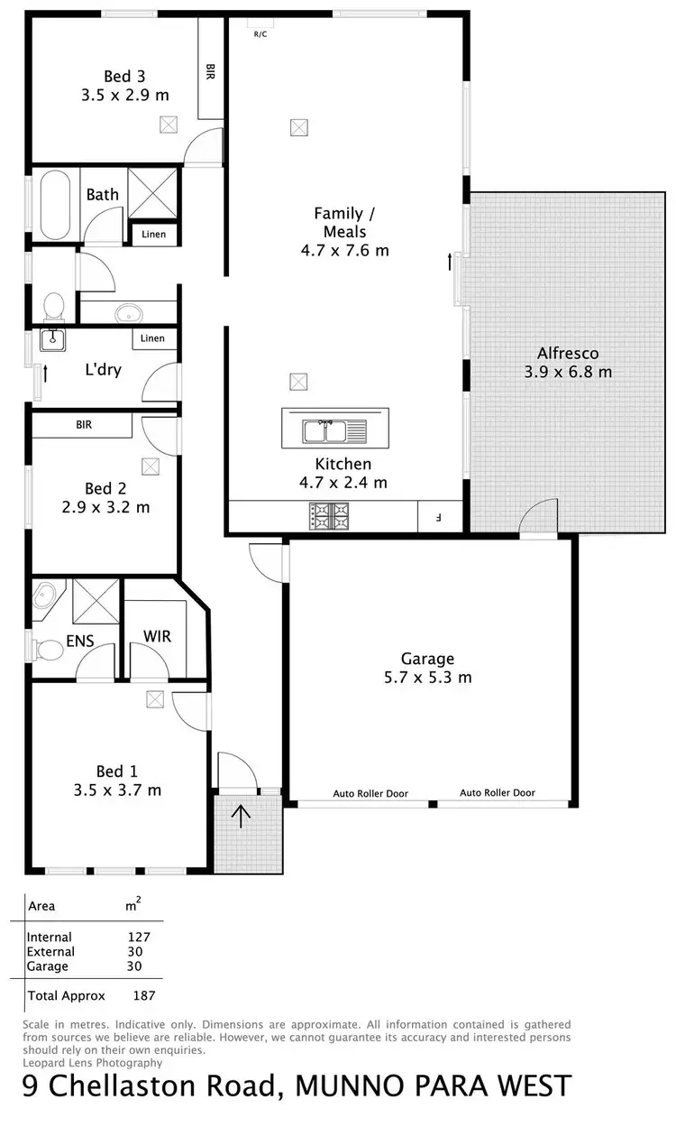 Floorplan of Homely house listing, 9 Chellaston Road, Munno Para West SA 5115