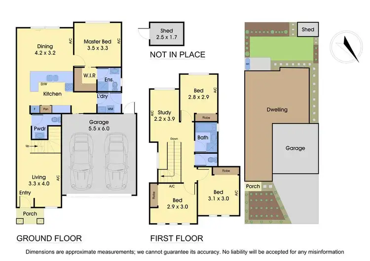 Floorplan of Homely townhouse listing, 2/187 Falconer Road, Boronia VIC 3155