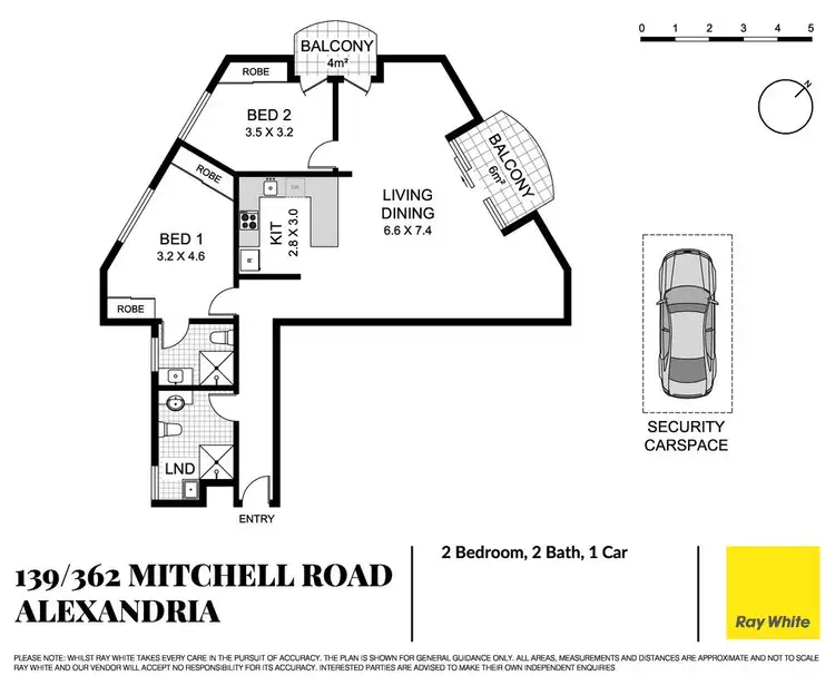 Floorplan of Homely apartment listing, 139/362 Mitchell Road, Alexandria NSW 2015