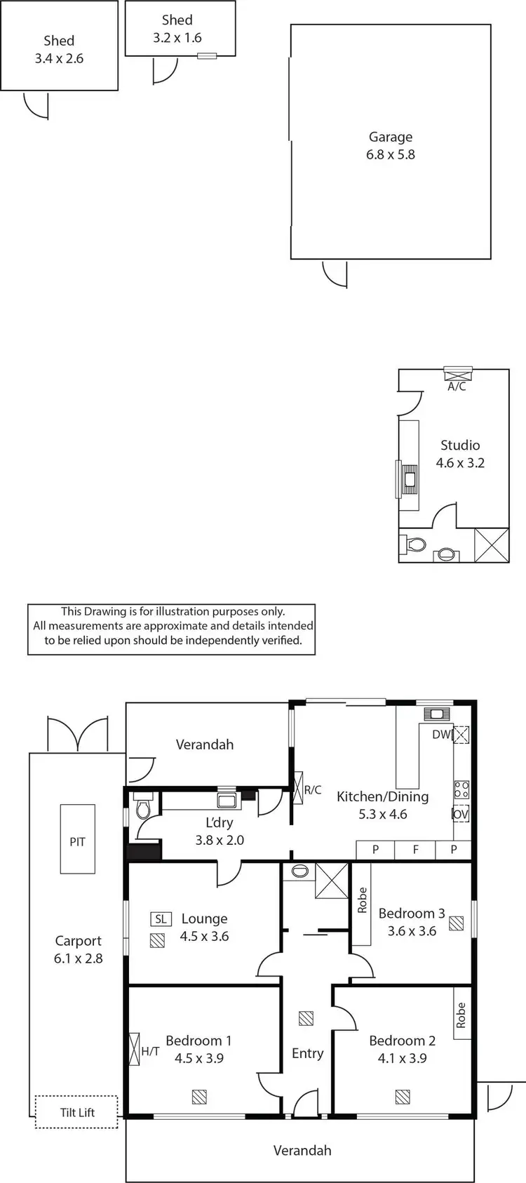 Floorplan of Homely house listing, 7 Vickers Avenue, Hendon SA 5014