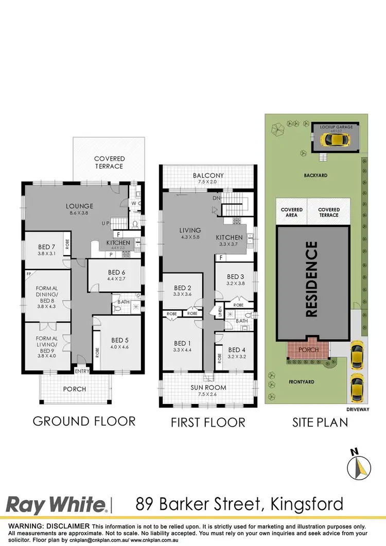 Floorplan of Homely house listing, 89 Barker Street, Kingsford NSW 2032