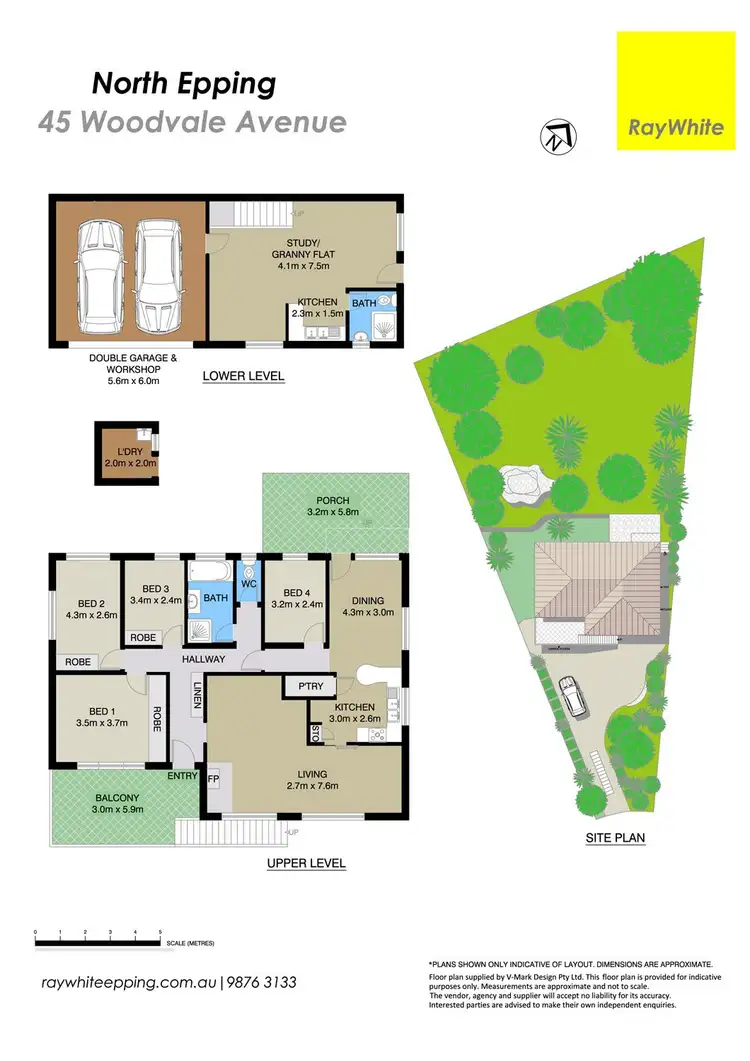 Floorplan of Homely house listing, 45 Woodvale Avenue, North Epping NSW 2121
