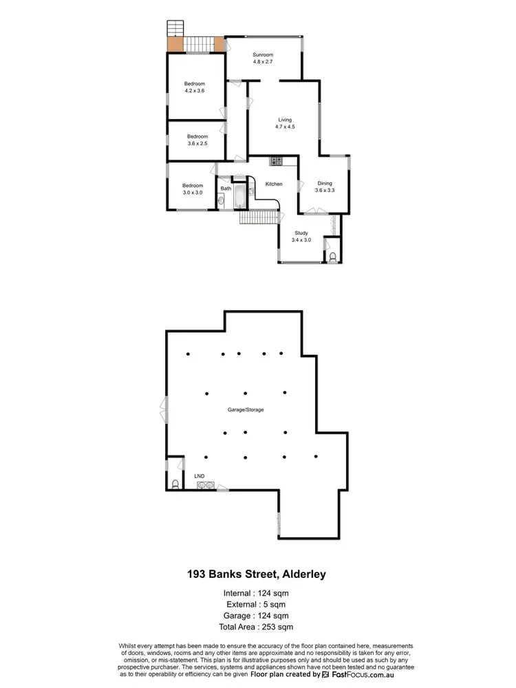 Floorplan of Homely house listing, 193 Banks Street, Alderley QLD 4051