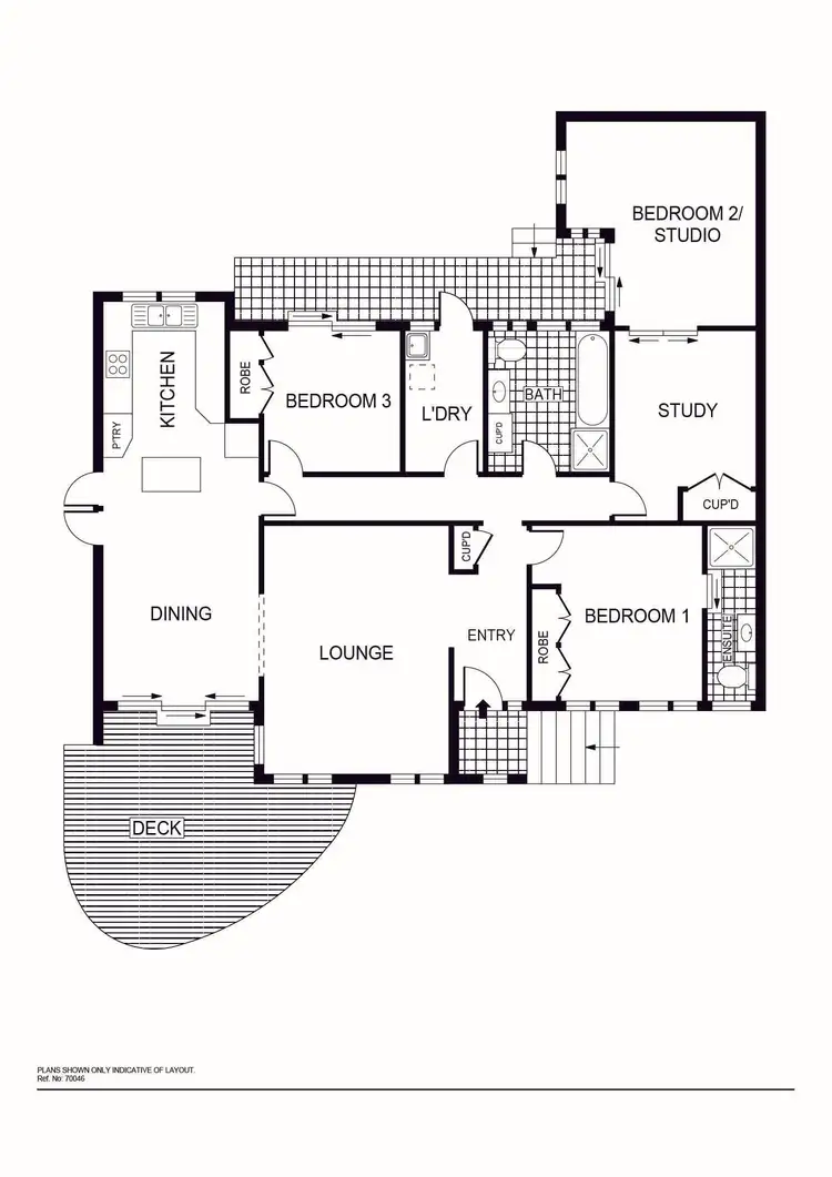 Floorplan of Homely house listing, 8 Vallance Place, Cook ACT 2614