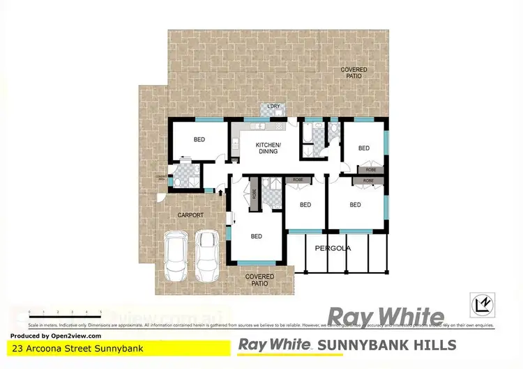 Floorplan of Homely house listing, 23 Arcoona Street, Sunnybank QLD 4109
