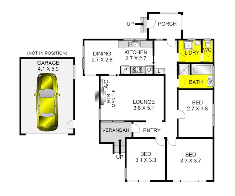 Floorplan of Homely house listing, 18 Donax Road, Corio VIC 3214