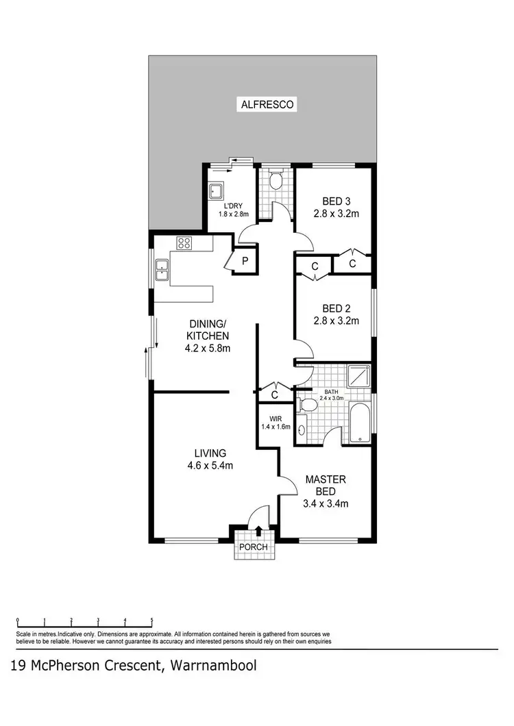Floorplan of Homely house listing, 19 McPherson Crescent, Warrnambool VIC 3280