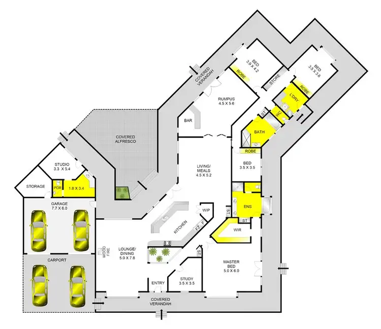 Floorplan of Homely house listing, 20 Nossal Court, Lara VIC 3212