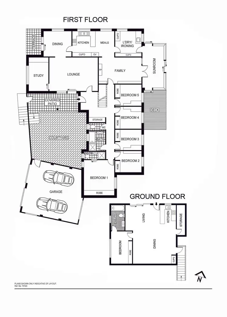 Floorplan of Homely house listing, 7 Wargi Place, Aranda ACT 2614