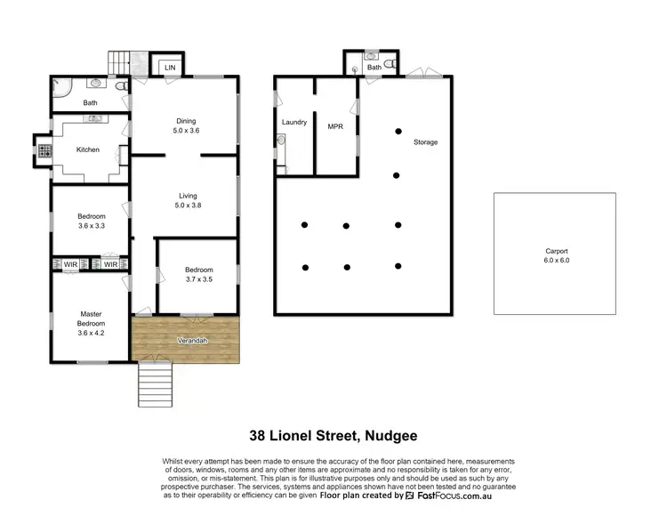 Floorplan of Homely house listing, 38 Lionel Street, Nudgee QLD 4014