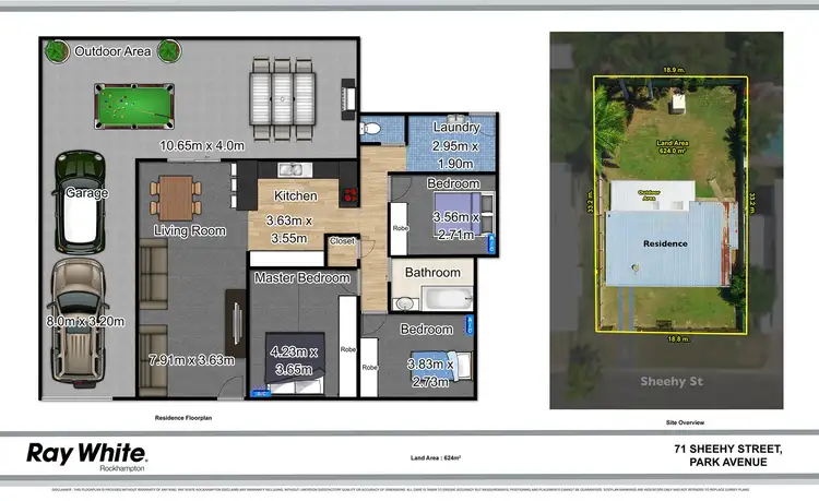 Floorplan of Homely house listing, 71 SHEEHY Street, Park Avenue QLD 4701