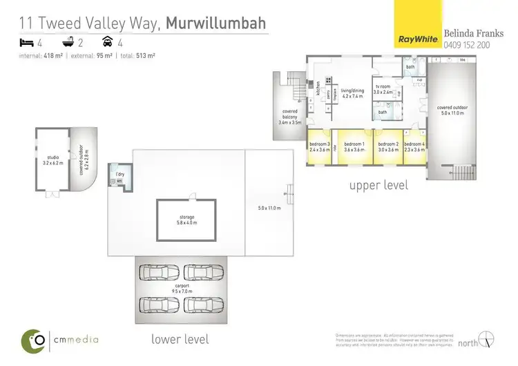 Floorplan of Homely house listing, 11 Tweed Valley Way, Murwillumbah NSW 2484