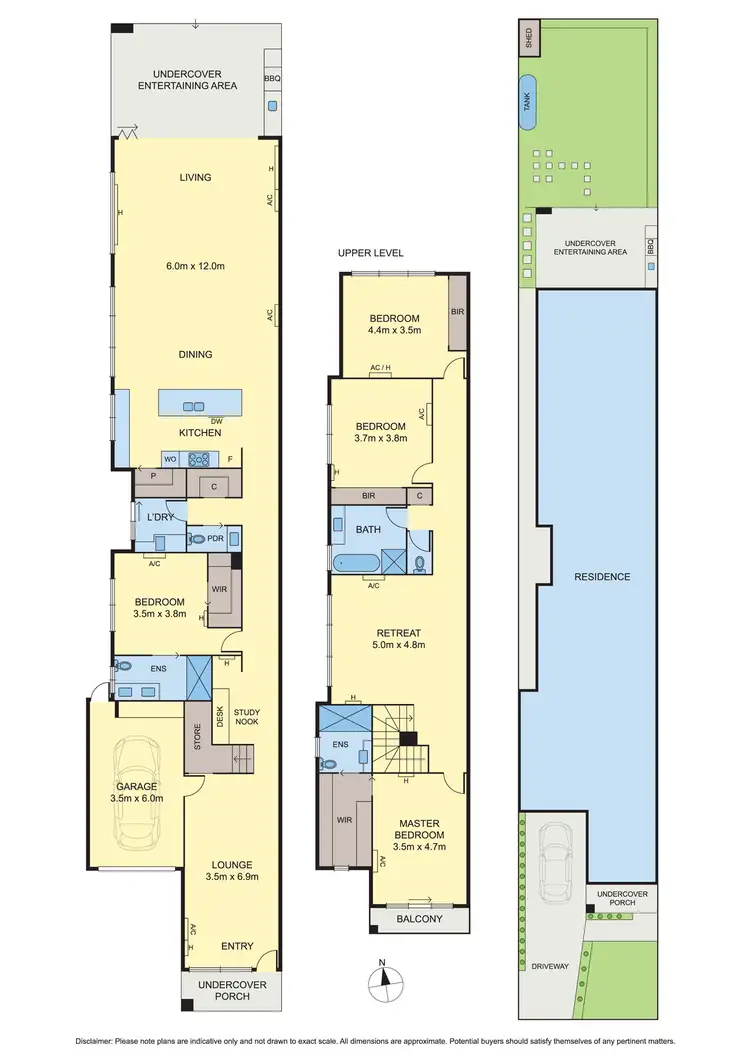 Floorplan of Homely house listing, 13 Holberg Street, Moonee Ponds VIC 3039