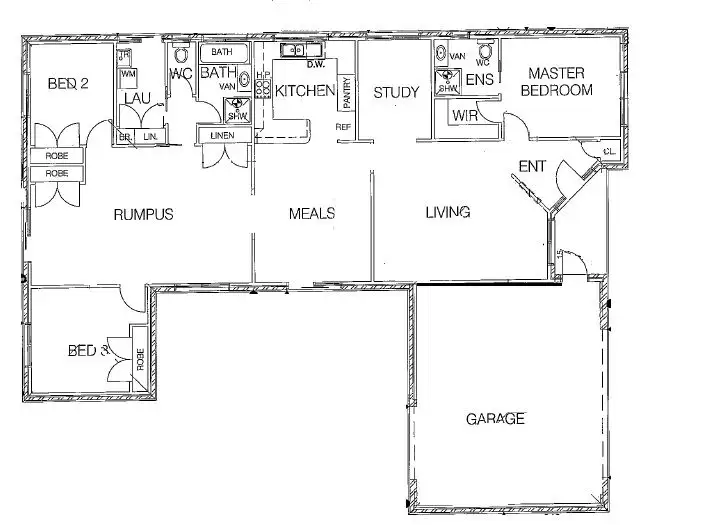 Floorplan of Homely house listing, 4 Waldorf Road, Cowes VIC 3922