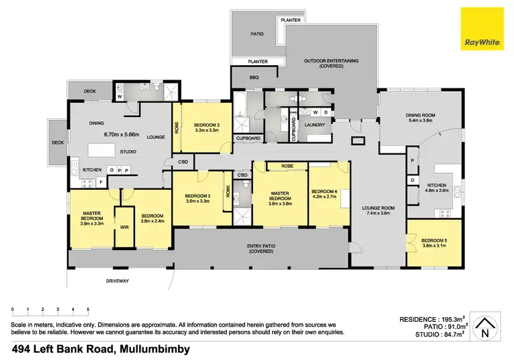 Floorplan of Homely rural property listing, 494 Left Bank Road, Mullumbimby NSW 2482