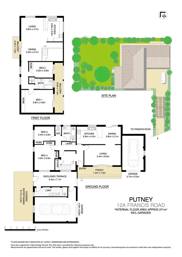 Floorplan of Homely house listing, 12A Frances Road, Putney NSW 2112