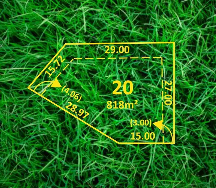 Floorplan of Homely land listing, 20 Sunrise Court, Wirrina Cove SA 5204