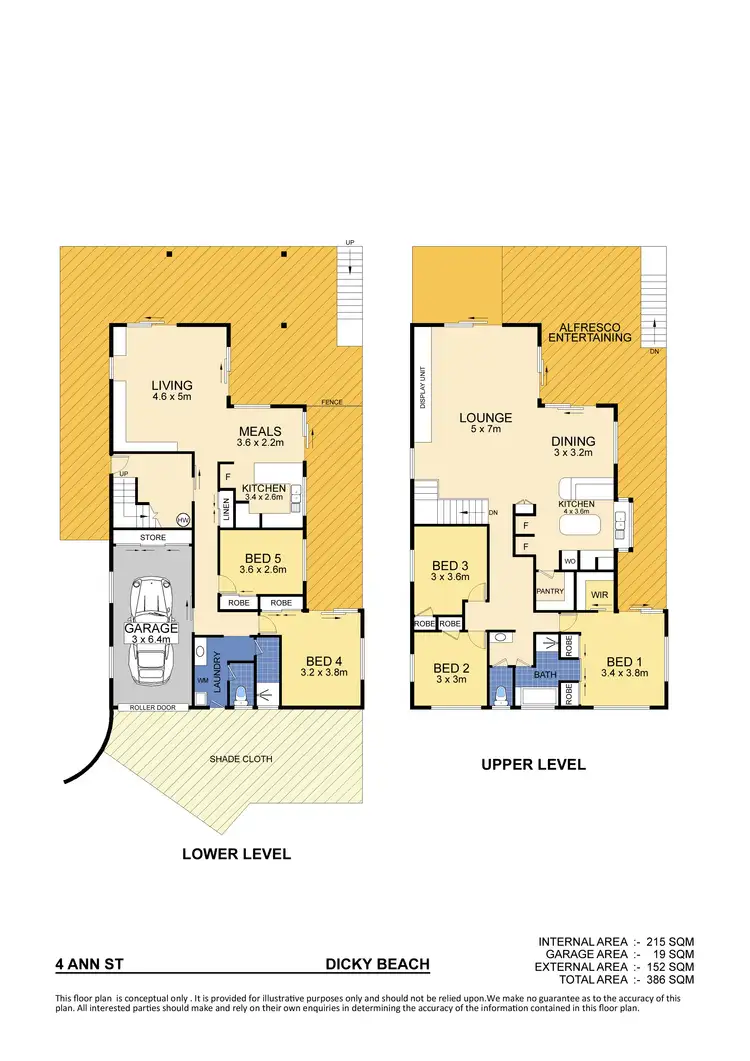 Floorplan of Homely house listing, 4 Ann Street, Dicky Beach QLD 4551